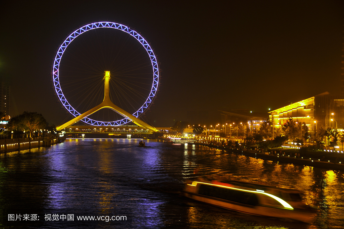 天津的天眼摩天轮