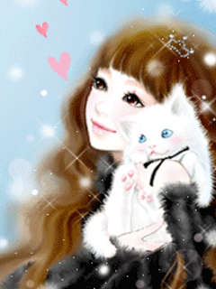 非主流美女动态图片