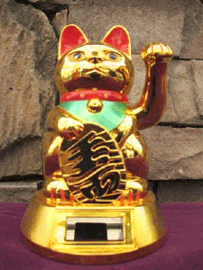 动态招财猫图片