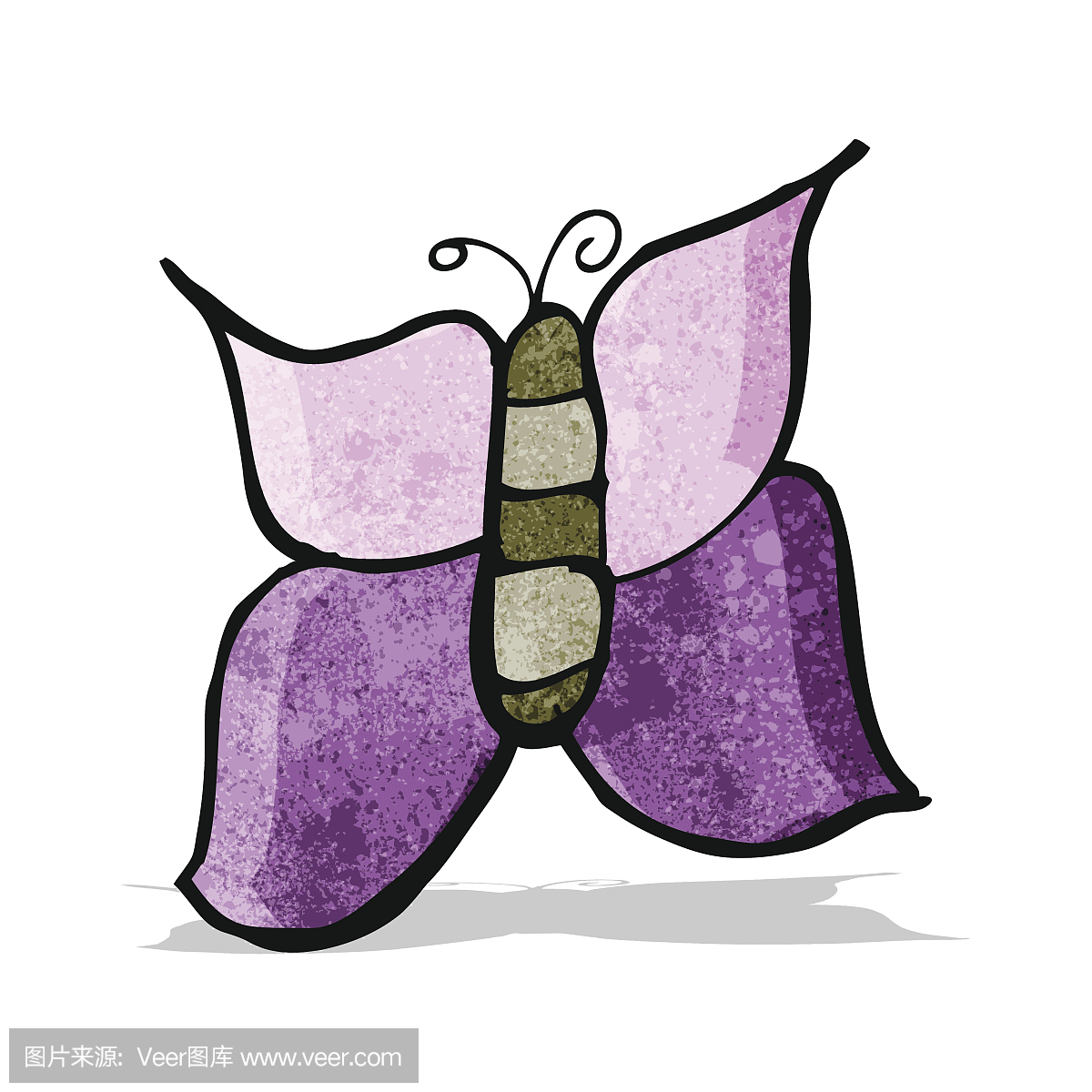 乱画,可爱的,快乐,绘画插图