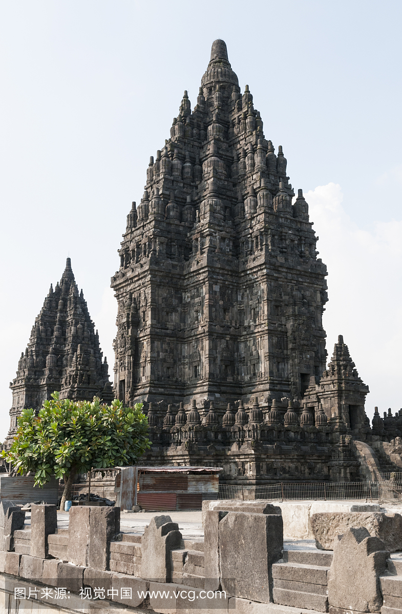 天竺神庙Candi Prambanan