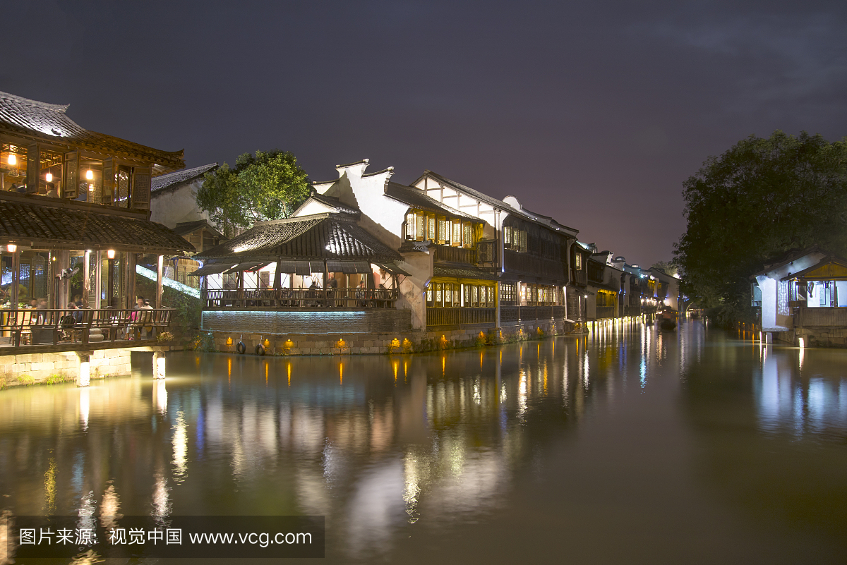 乌镇西栅夜晚