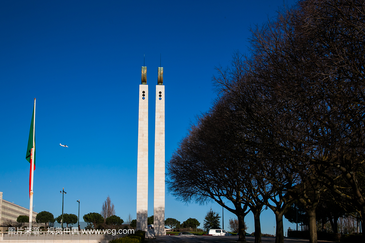 葡萄牙里斯本-2011年2月2日:公园的名字是为了