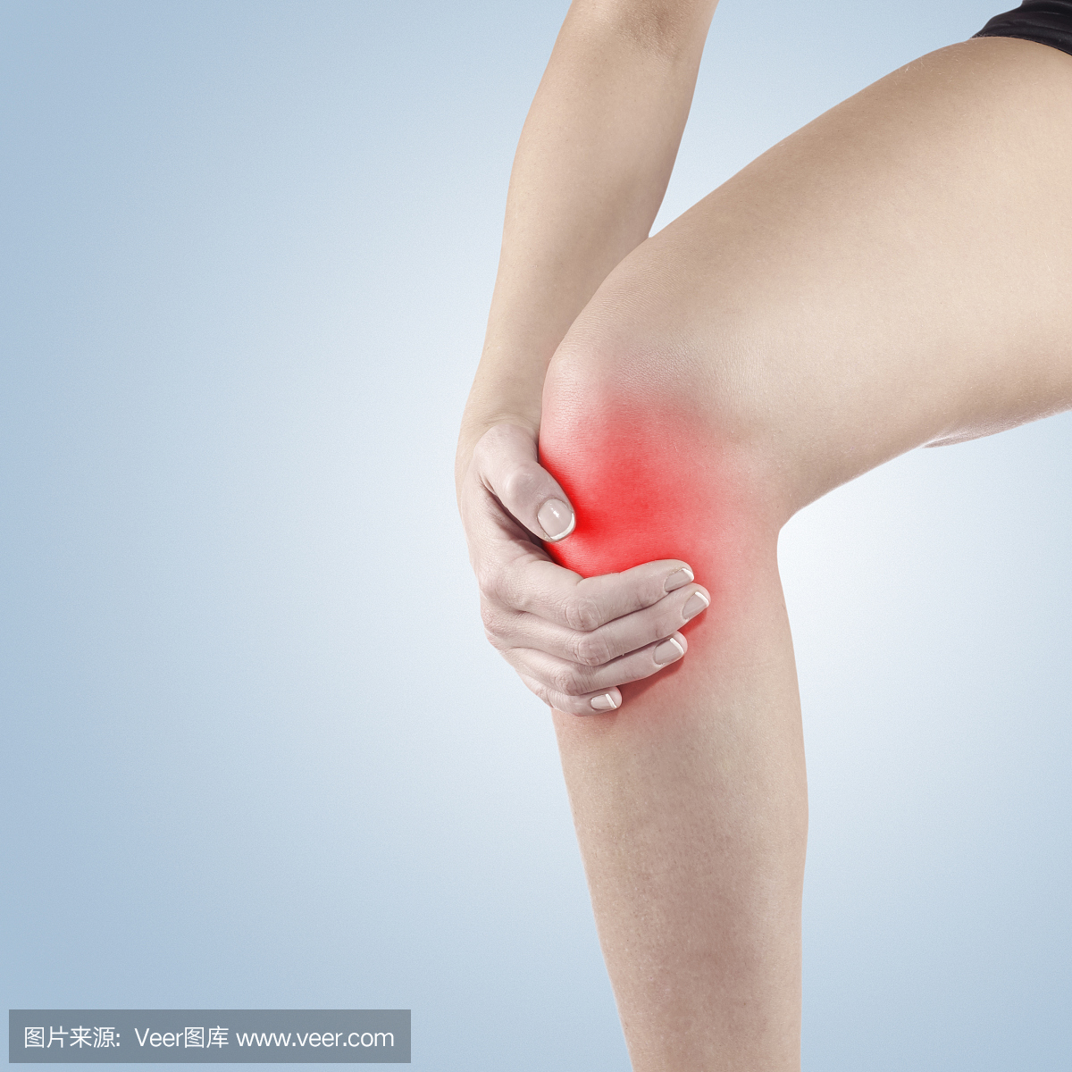 女人膝盖痛