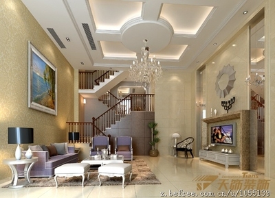 [公寓室内设计]楼中楼客厅效果图-室内设计师邓-120kb