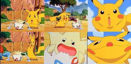 皮卡丘萌图简笔画