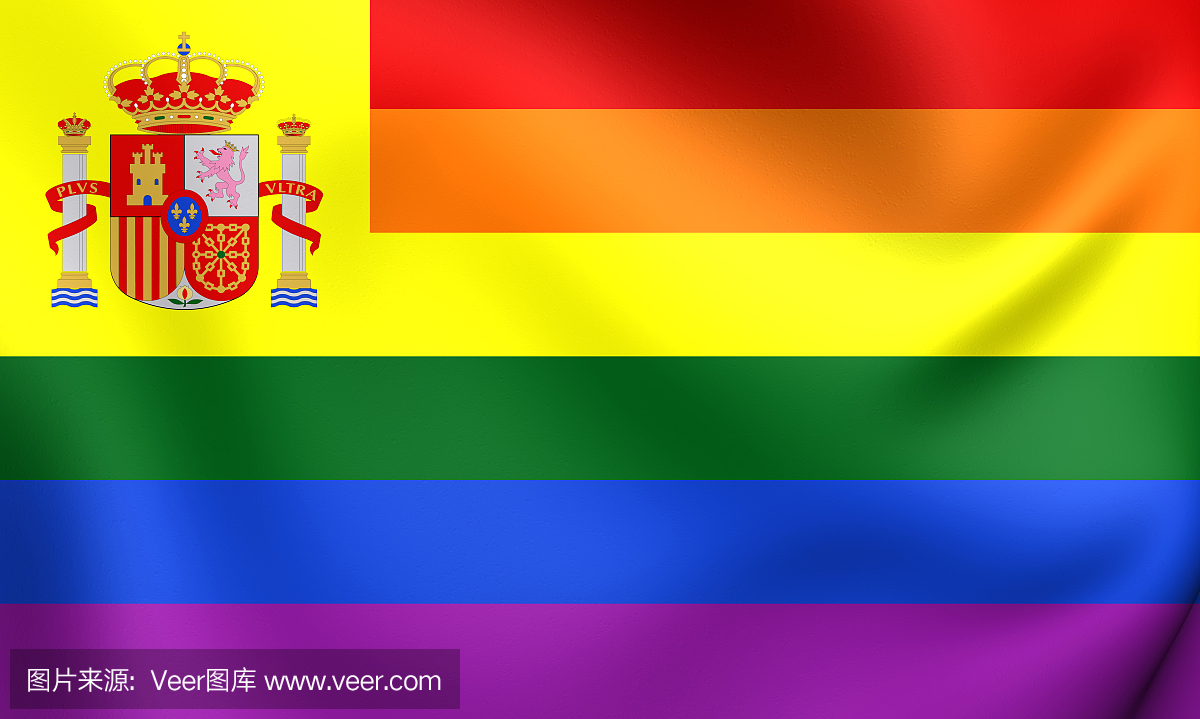 西班牙同志国旗