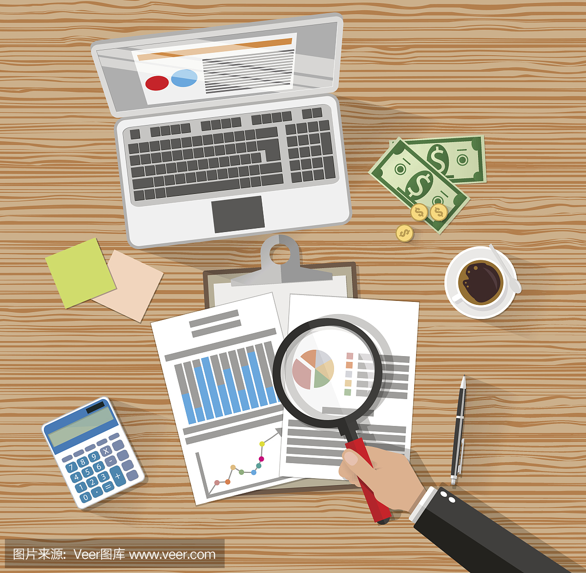 财务审计。审计税务程序。