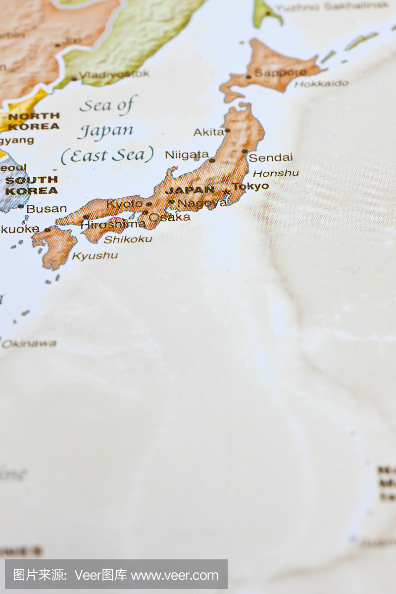 东京日本地图