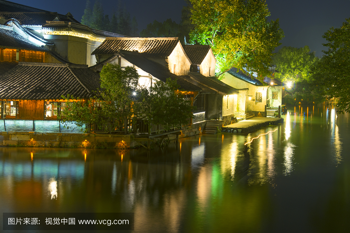 乌镇西栅夜晚