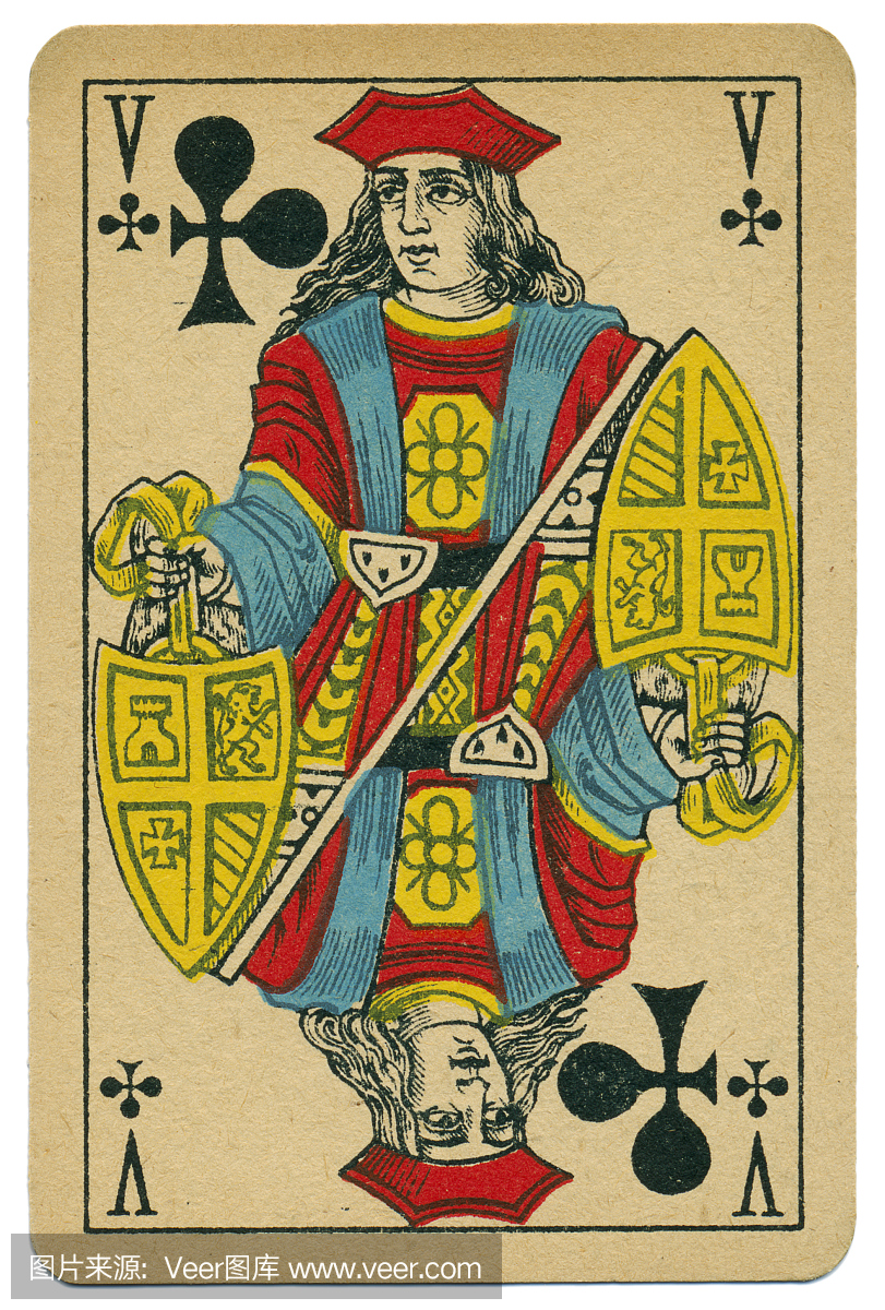 比利时1910年比利时扑克牌优雅代客圈