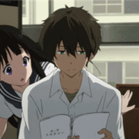 动漫动态qq头像女生 对你微笑纯属礼貌-692kb