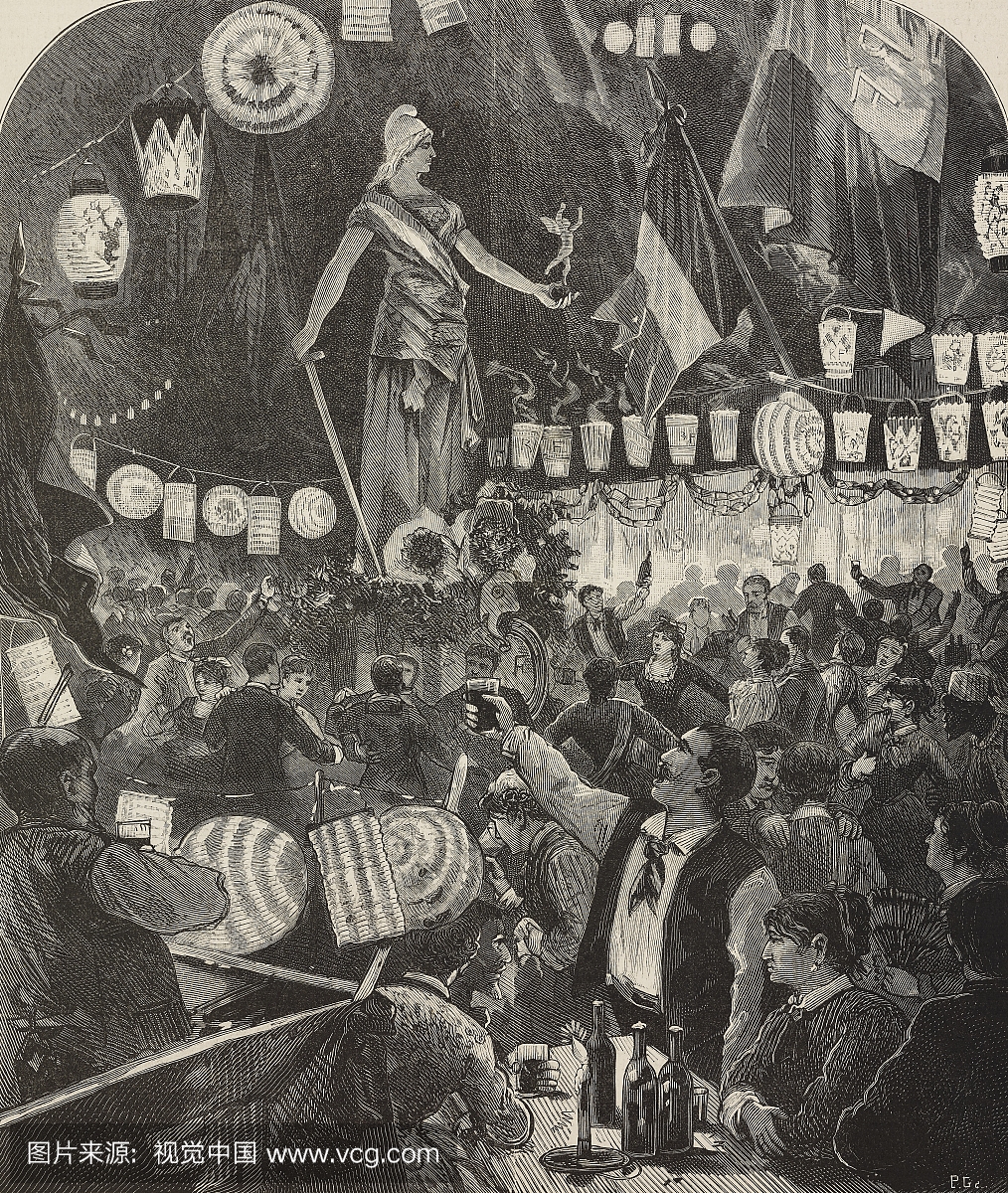 1871年7月14日在法国巴黎举行的国家法定节假