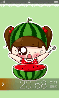 西瓜萌小q情侣头像_西瓜萌小q情侣头像图片大全