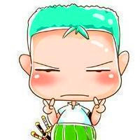 可爱q版卡通人物剪刀手头像图片,小小萌萌的样-13kb