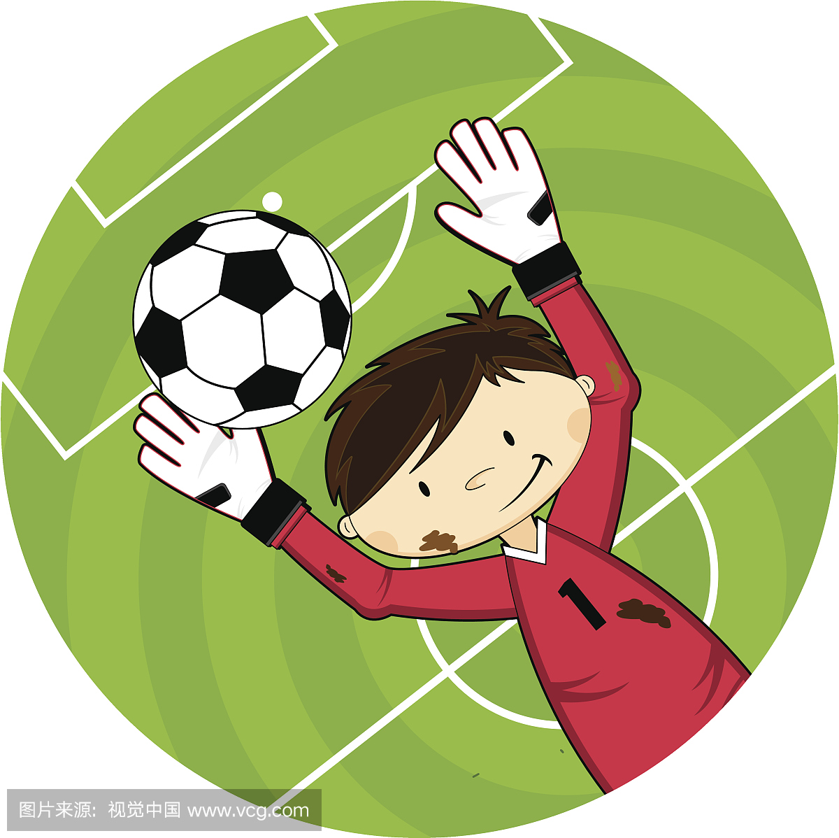 矢量手绘足球比赛足球元素图片素材免费下载 - 觅知网