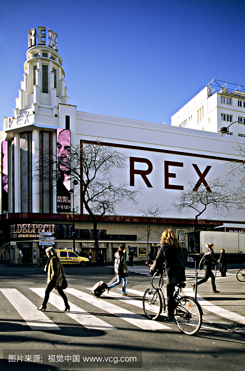 法国,巴黎,电影院(Grand Rex)