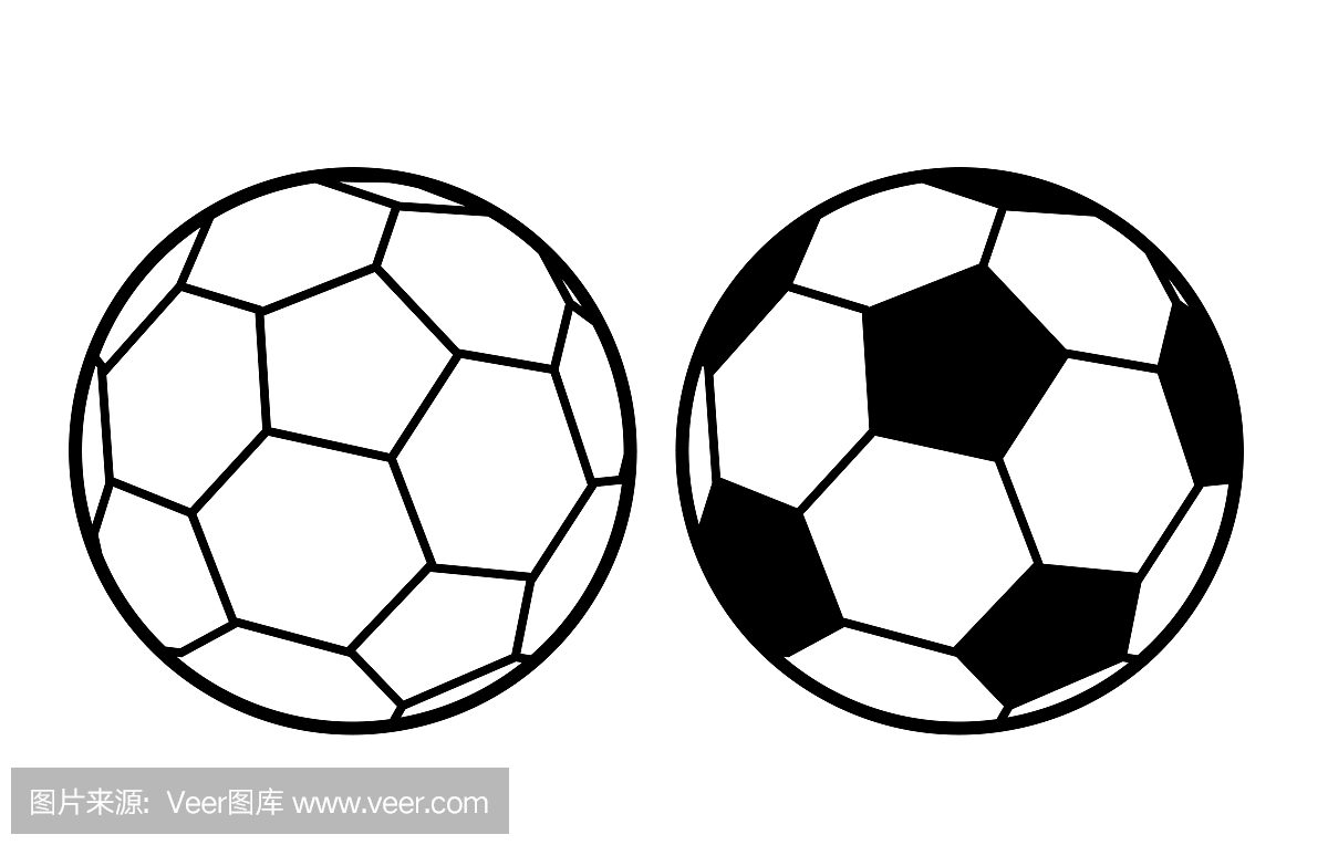 足球球体育活动玩比赛锦标赛,股票矢量插图