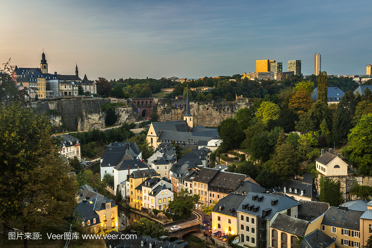 卢森堡公国,欧洲国家,袖珍国,旅游目的地