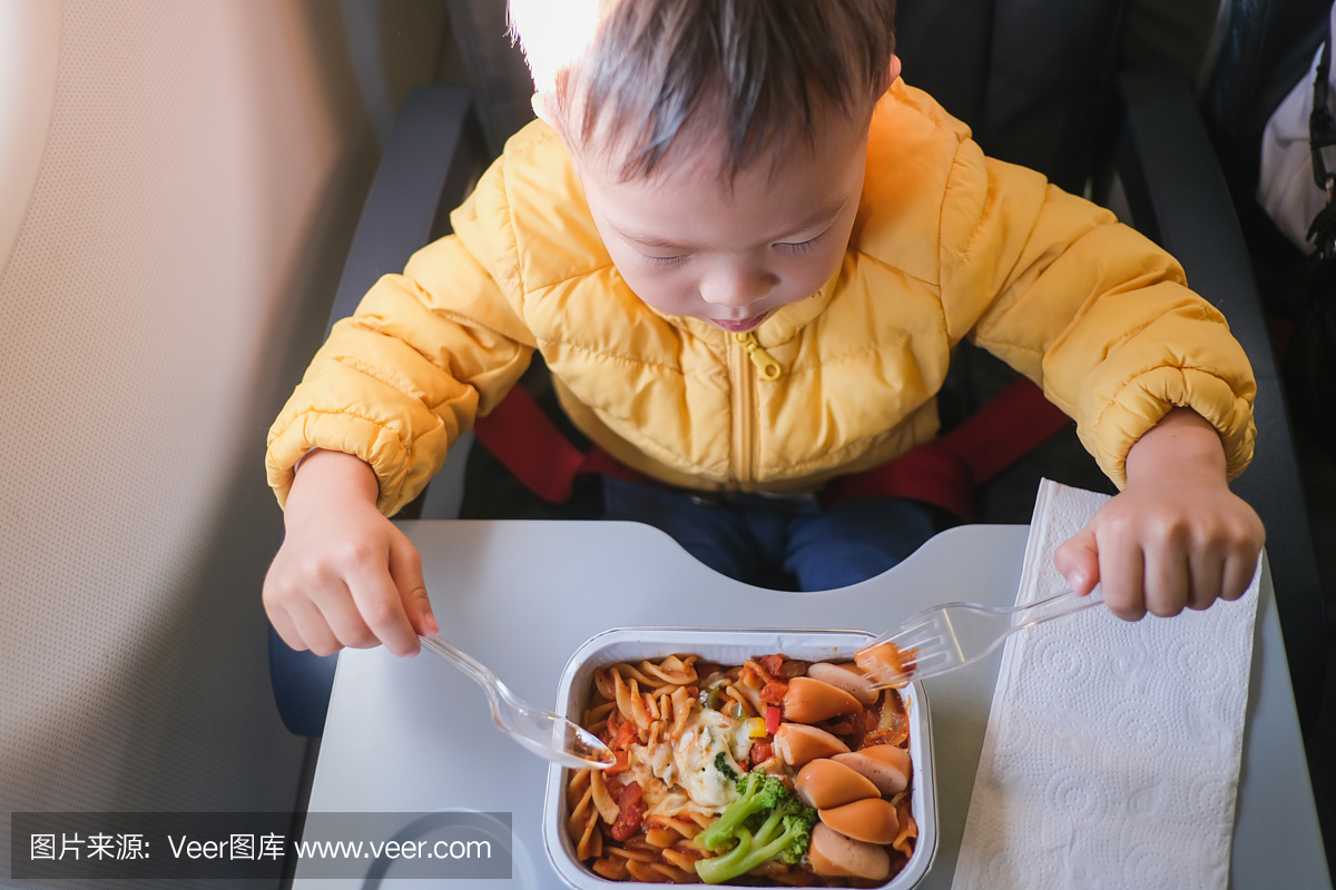 旅途,坐,经济舱,泰国