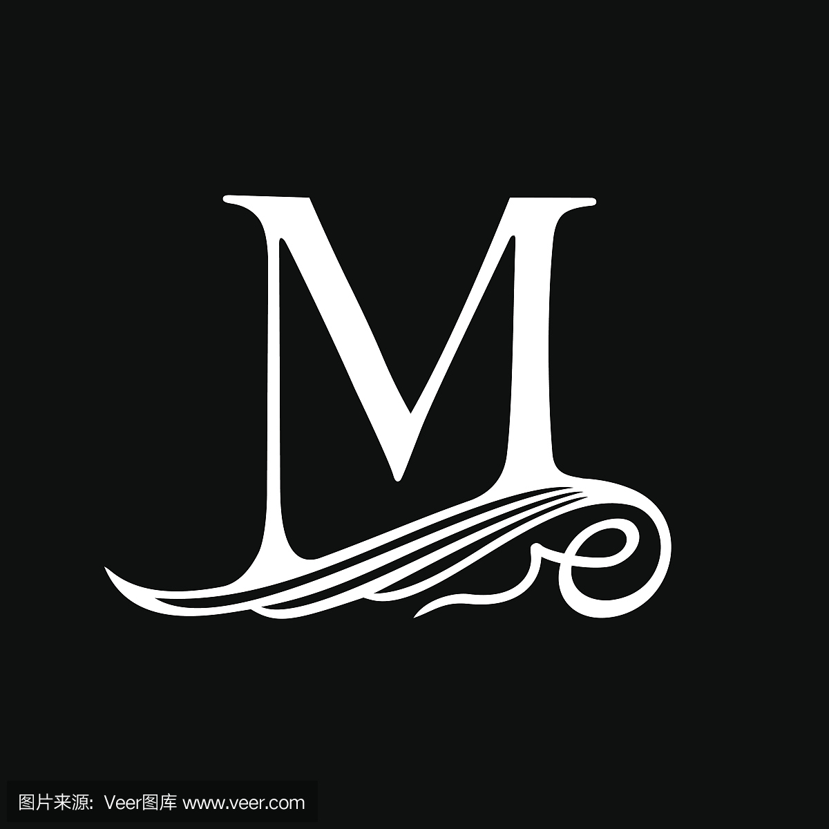 大写字母M,图纸和标志。美丽的金丝雀cad怎么并成把符号整体图片