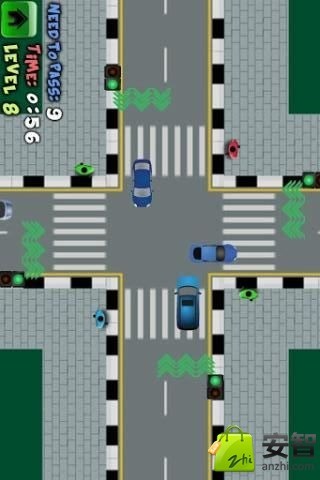 你好,在十字路口行驶时绿灯闪或黄灯的时候过的马路,到中间的时候变