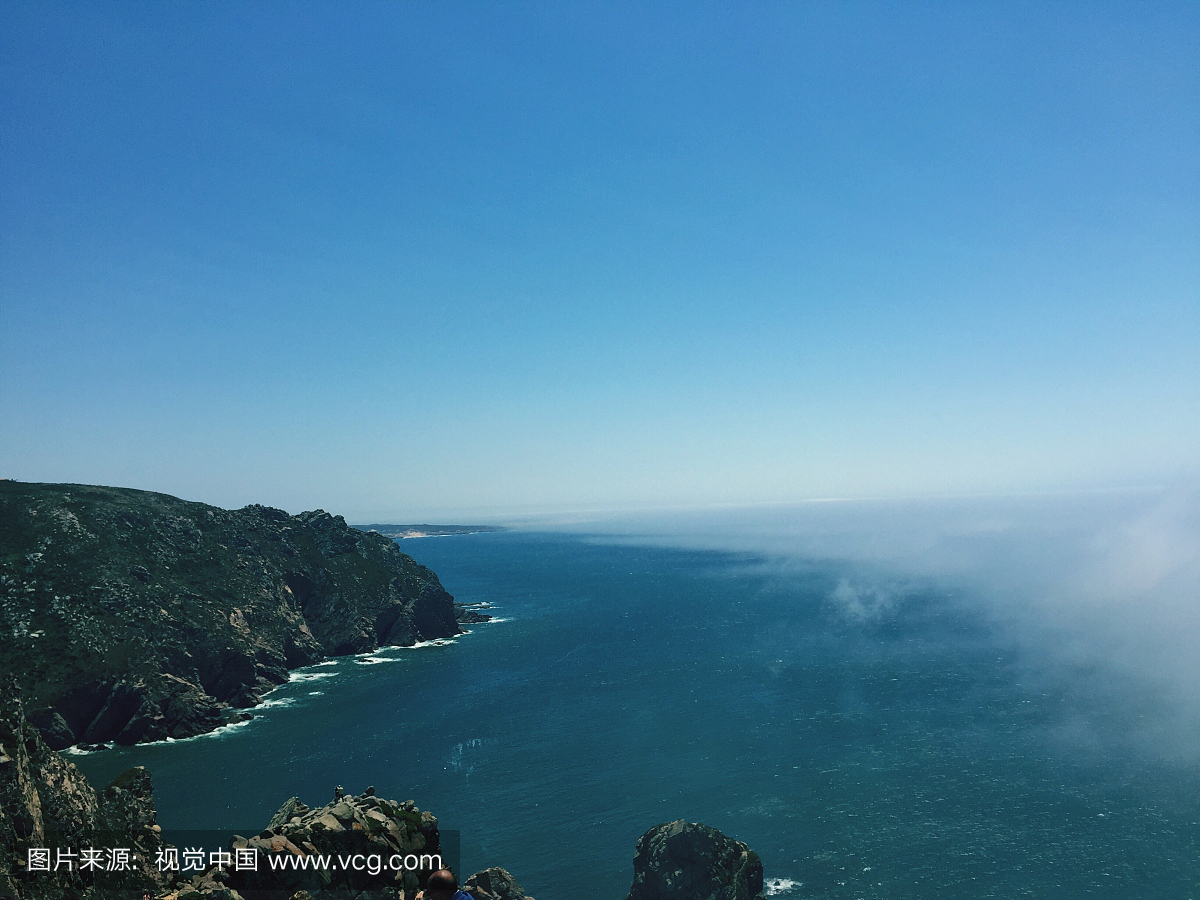 宁静,海景,万里无云,罗卡角