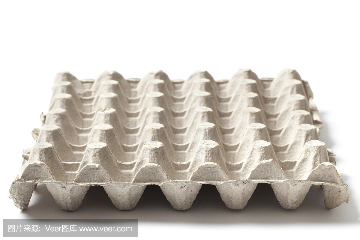 空白纸鸡蛋托盘白色