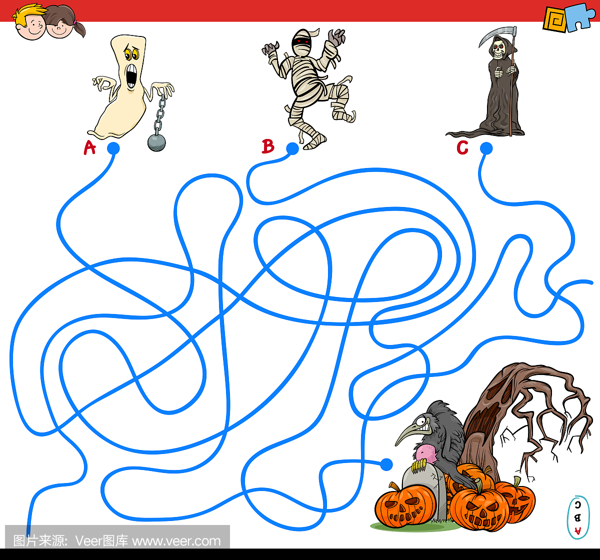 秘密,迷宫游戏,线条,怪异