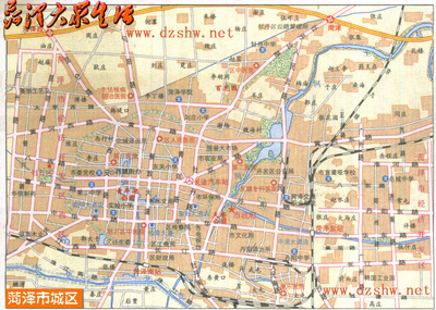 菏泽市城区地图-菏泽大众生活网-961kb图片