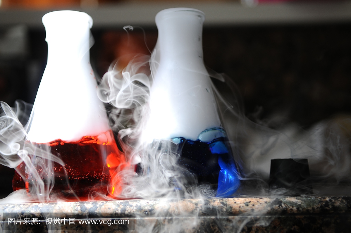 干冰,固体二氧化碳,科学实验,实验