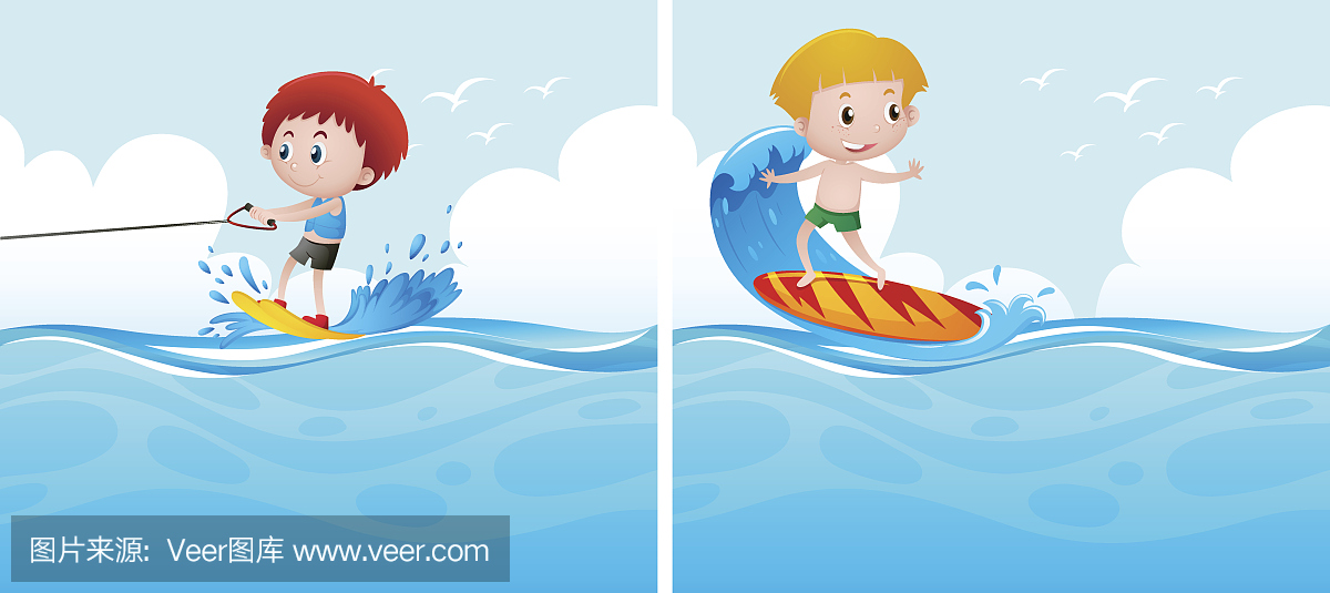 滑水运动,滑水,划水选手,划水竞赛