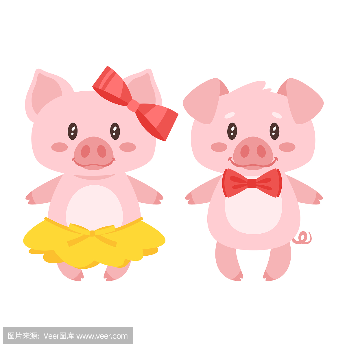 猪的性格:男孩和女孩