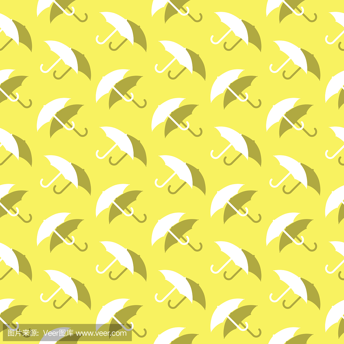 伞保护无缝装饰图案