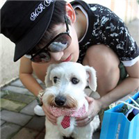 可爱狗狗情侣头像