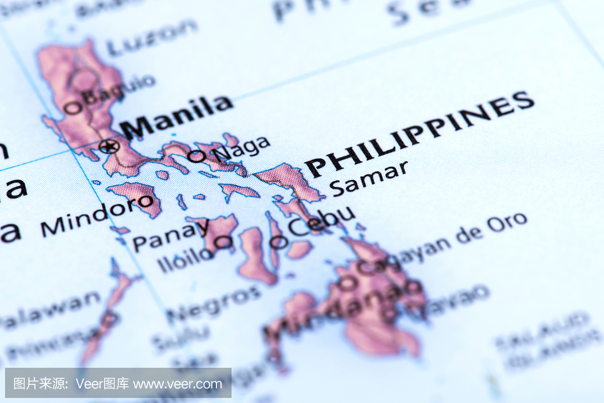 马尼拉,菲律宾地图