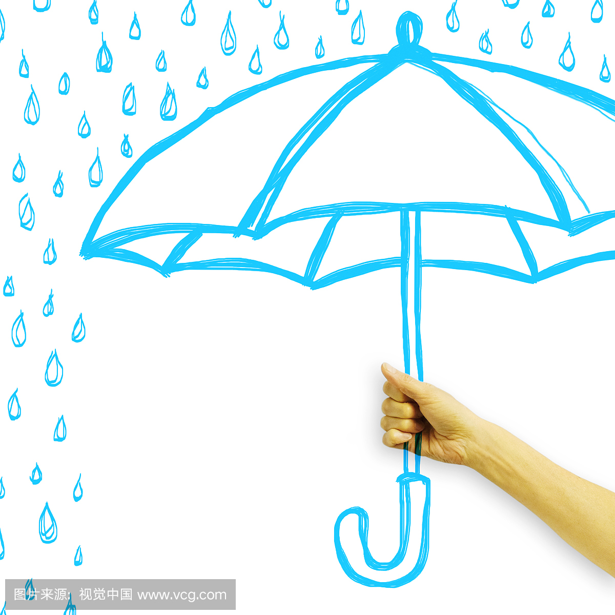 手拿初中雨伞阅读故事雨伞600字图片
