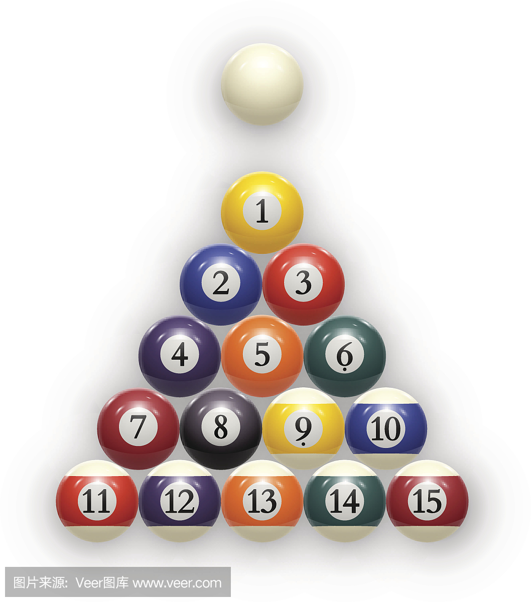 8号球,八号,黑色台球,8球