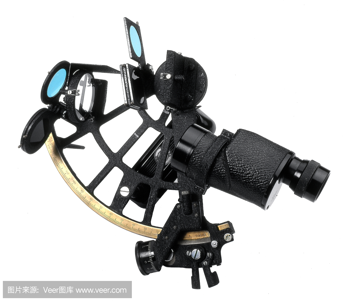 六分仪,圆的六分之一,60度,六分