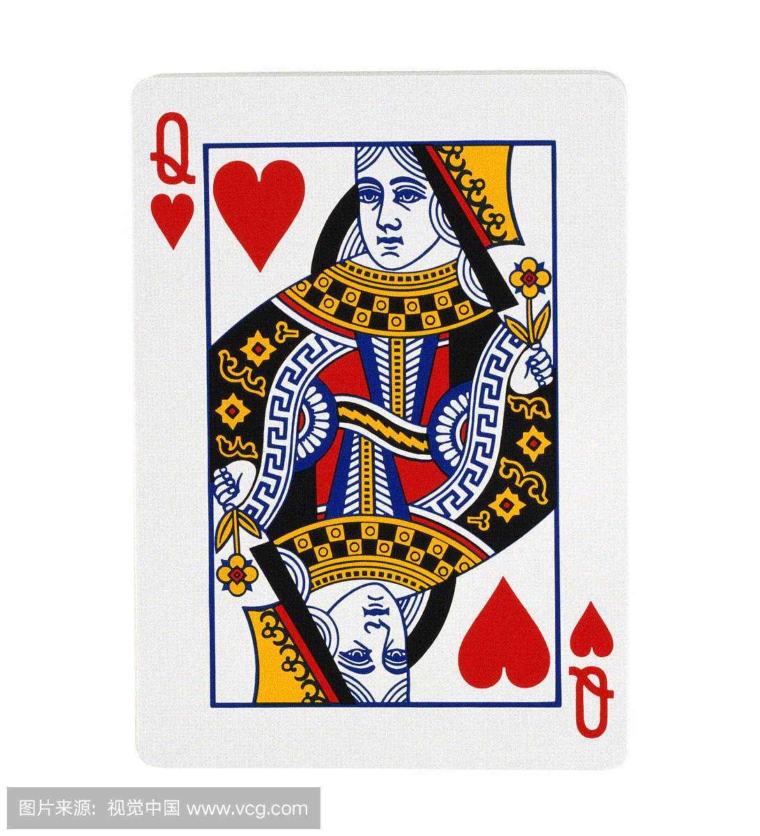 王后王牌扑克牌