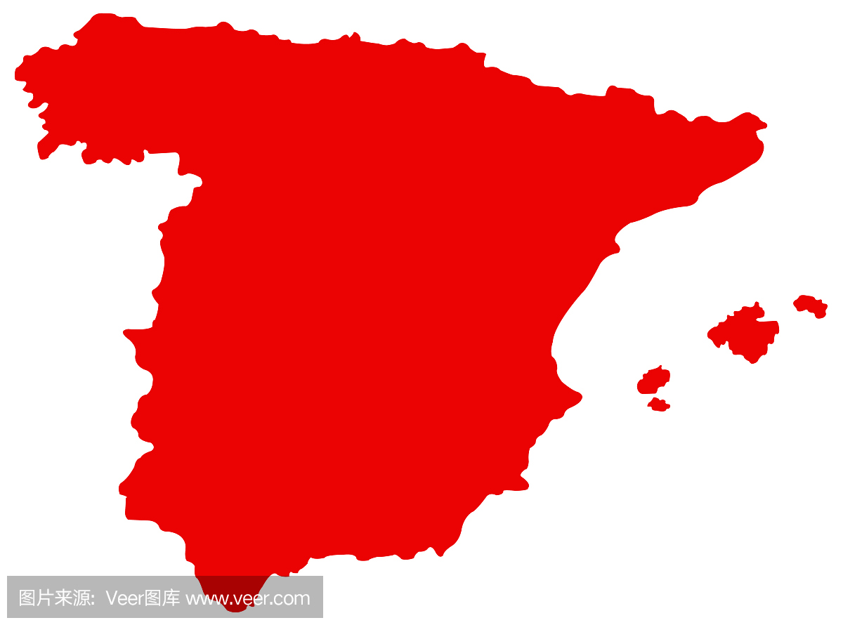 西班牙地图