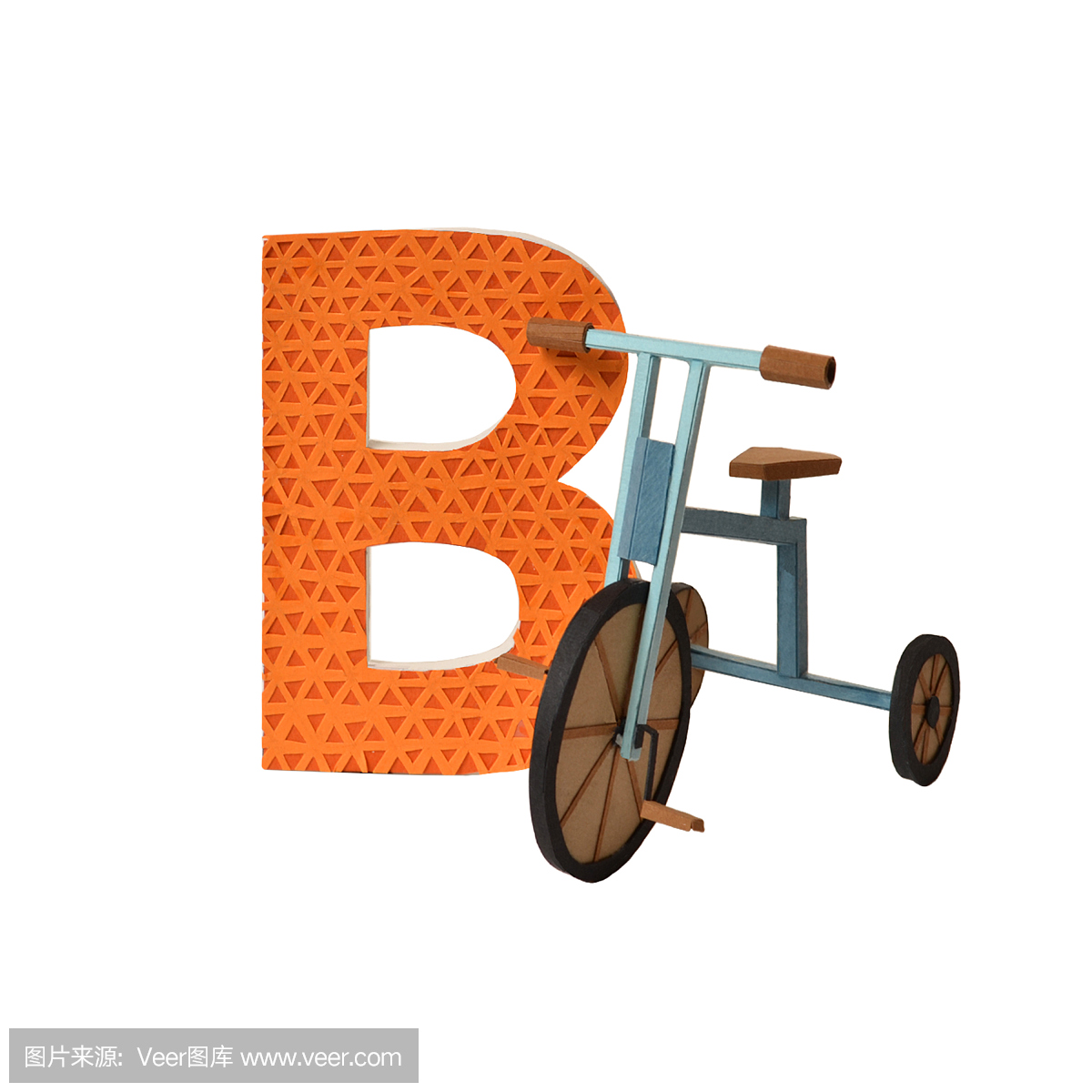 俄语字母V和自行车