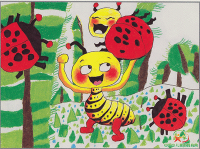 儿童画昆虫图片,儿童画画大全,动物图片,图片,视-215kb