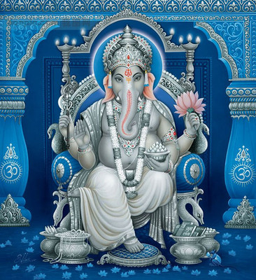 印度古老的瑜伽文化形象:象头神