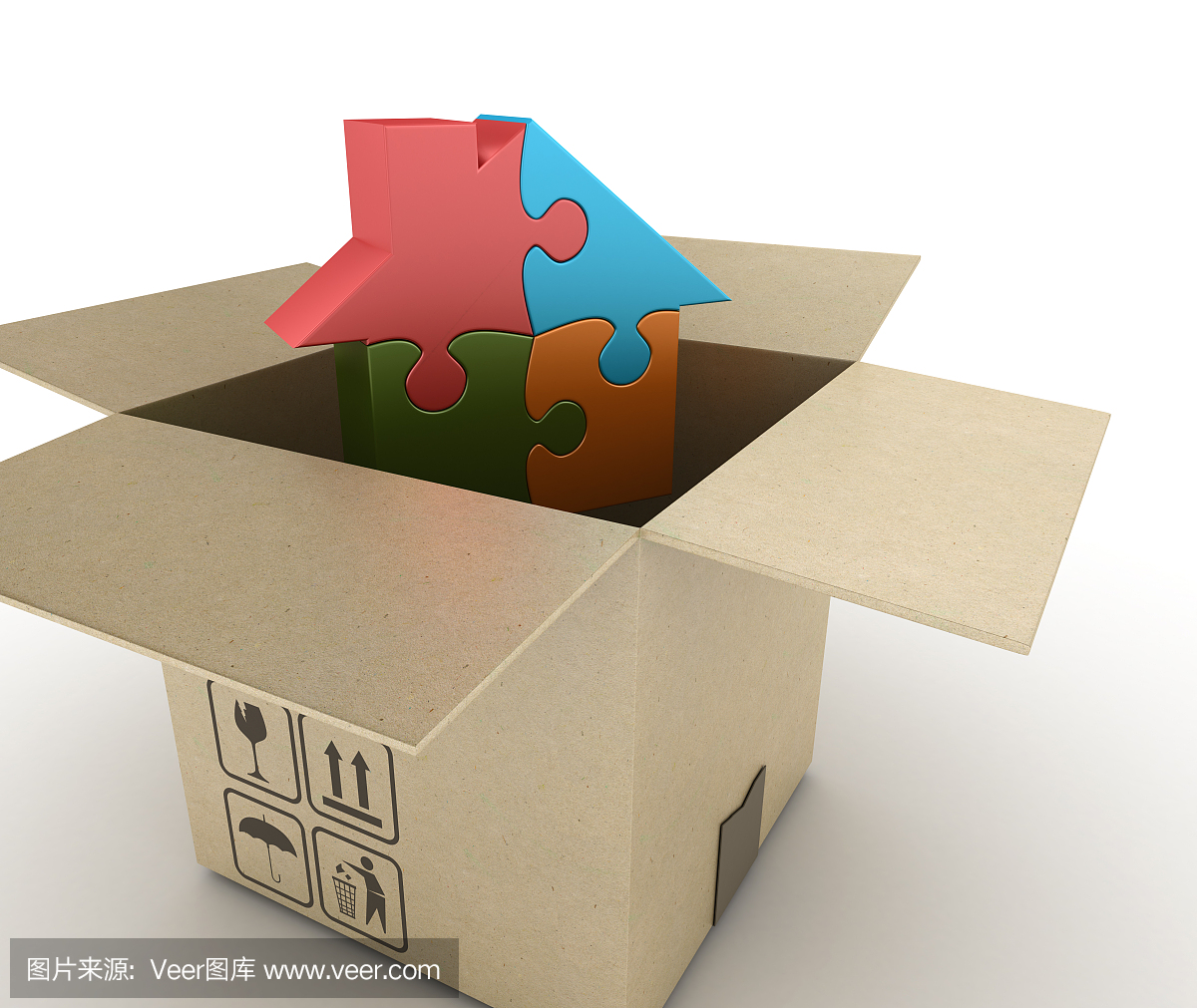家庭生活,盒子,计算机制图,计算机图形学