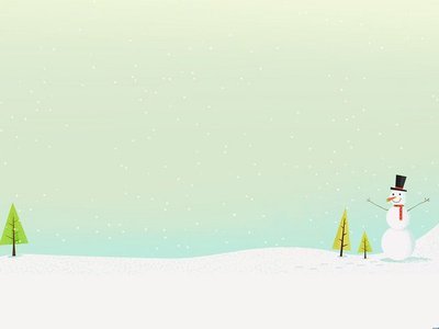 冬天里雪人淡雅ppt背景图片 ht. - 南极冰1211采-14kb