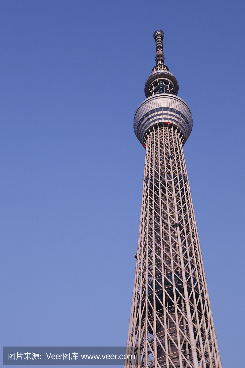 垂直画幅,天空,日本文化,东京天空树