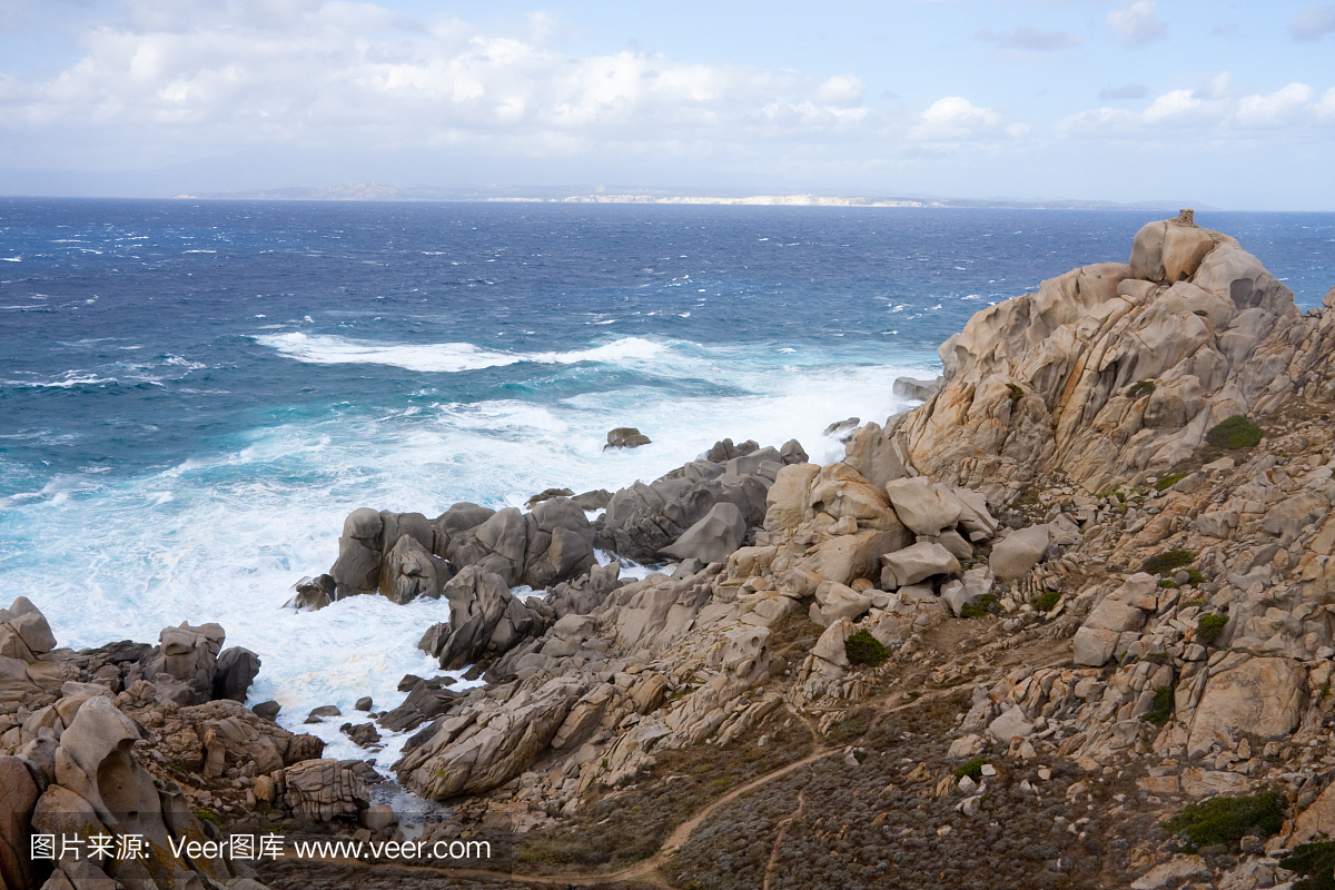 意大利萨丁岛,意大利撒丁岛,水,暴风雨