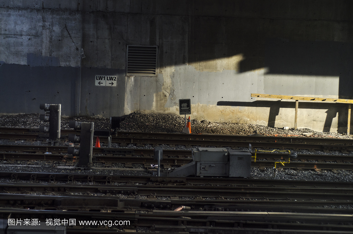 火车,铁轨轨道,多伦多,达克布拉德