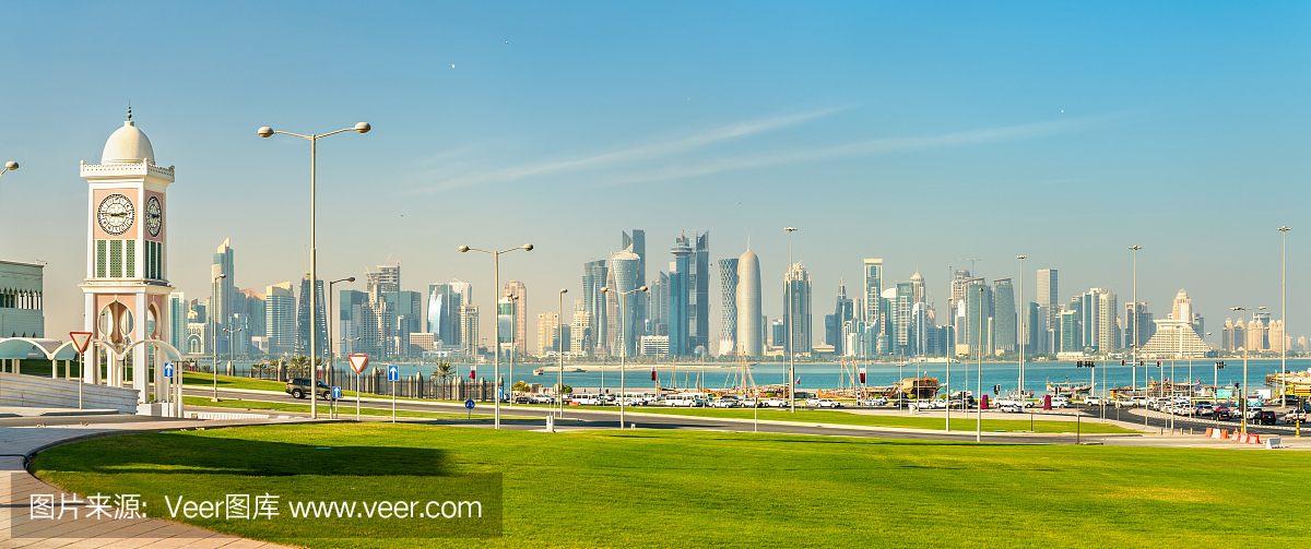 多哈的地平线,卡塔尔首都
